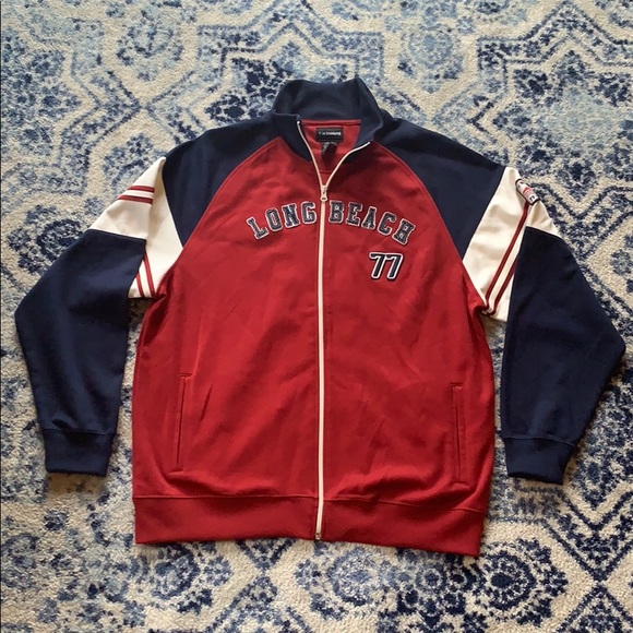 No Boundaries Other - Long Beach Surf team track jacket Size L